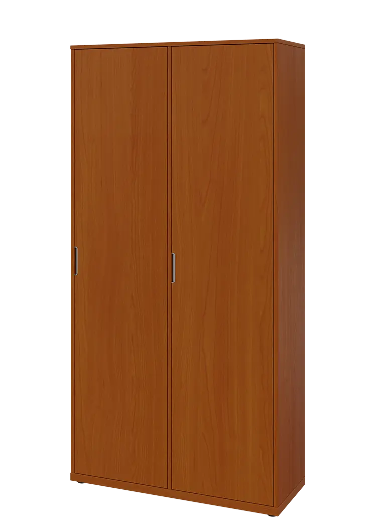 KSR6-81 P skříň šatní, 2x výsuvné ramínko, 2053x1022x400 mm, provedení pravé, třešeň šumavská